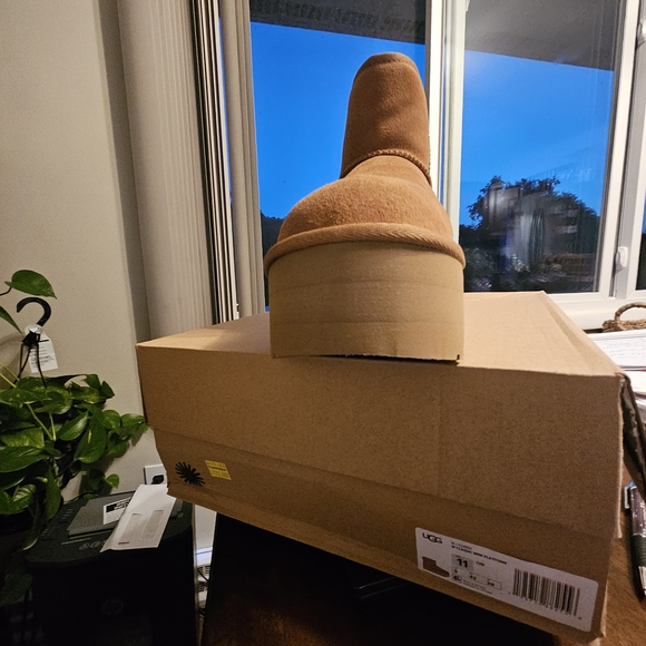 UGG Chestnut Platform Boots - Picture 1 of 7